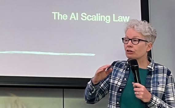 Anne Currie speaking at Green IO