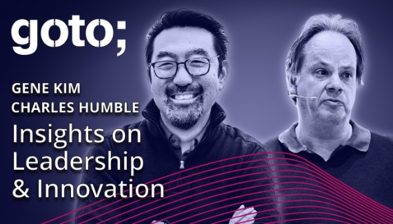 Picture of Gene Kim and Charles Humble